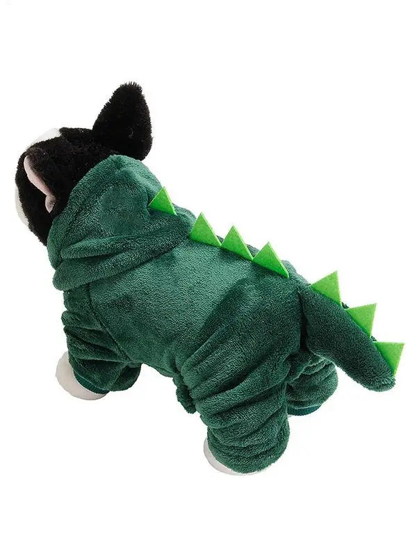 Green Dinosaur Hoody