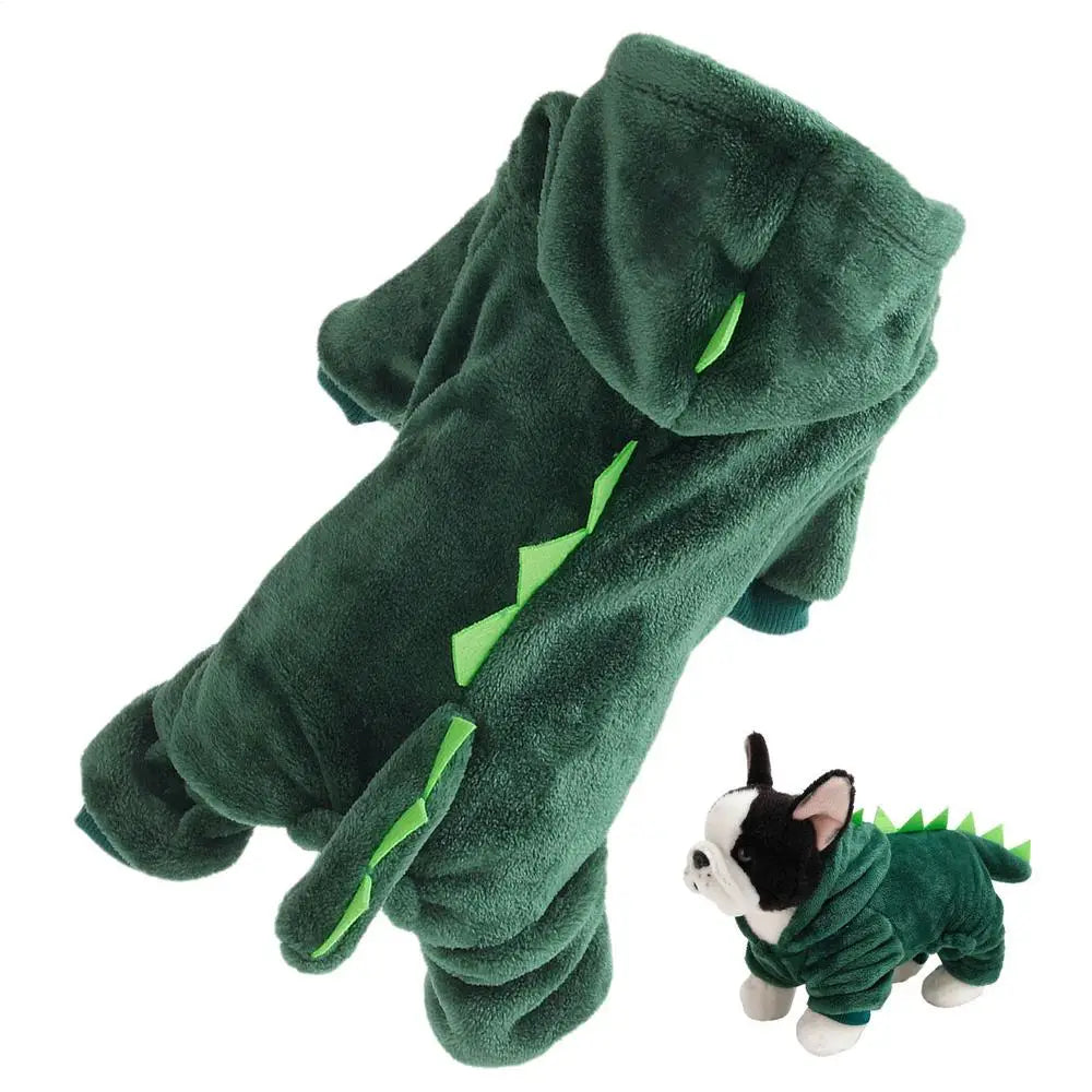 Green Dinosaur Hoody
